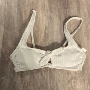 Xhilaration white extra small bikini top